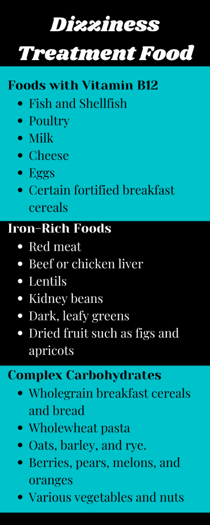 Dizziness Treatment Food